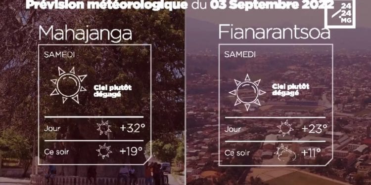MÉTÉO du 03 Septembre 2022.