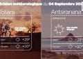 MÉTÉO du 04 Septembre 2022