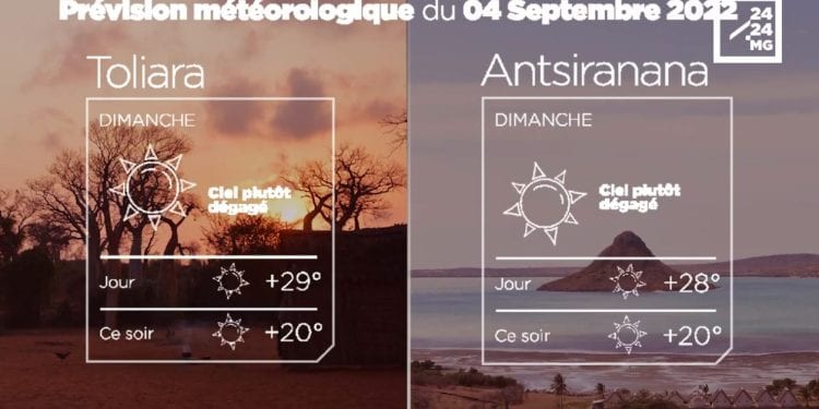 MÉTÉO du 04 Septembre 2022
