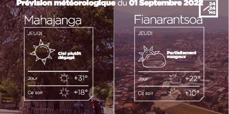 MÉTÉO du 01 Septembre 2022