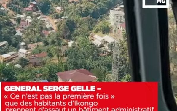 GENERAL SERGE GELLE – « Ce n’est pas la première fois » que des habitants d’Ikongo prennent d’assaut un bâtiment administratif