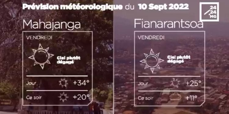 MÉTÉO du 10 septembre 2022
