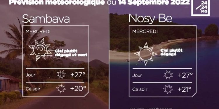 MÉTÉO du 14 septembre 2022