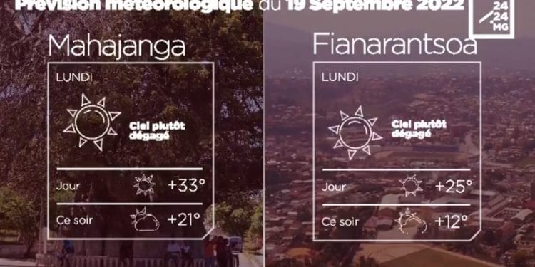 MÉTÉO du 19 septembre 2022