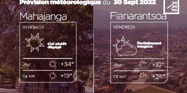MÉTÉO du 30 septembre 2022