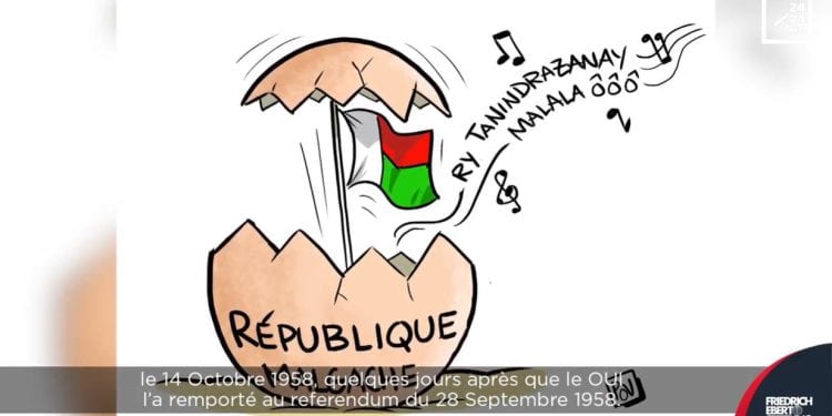 DIARY – 14 octobre 1958 – Première République, Constitution et indépendance à Madagascar