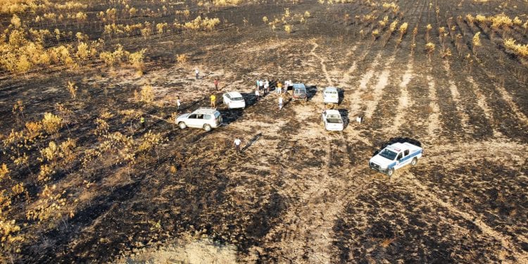 ENVIRONNEMENT – 90 % de la zone de reboisement de Marohogo parti en fumée dimanche, Vina Marie Orléa, ministre de l&rsquo;Environnement et du développement durable indique qu&rsquo;il n&rsquo;y aura aucune tolérance envers les auteurs des faits.