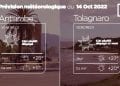 METEO du 14 octobre 2022