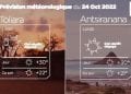 METEO du 24 octobre 2022