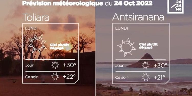 METEO du 24 octobre 2022