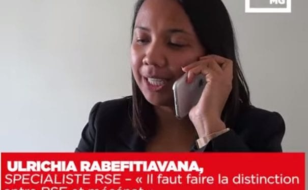 ULRICHIA RABEFITIAVANA, SPECIALISTE RSE – « Il faut faire la distinction entre RSE et mécénat »