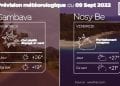 MÉTÉO du 09 octobre 2022