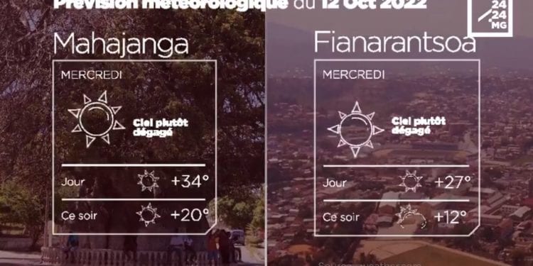 MÉTÉO du 12 octobre 2022