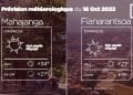 METEO du 16 octobre 2022