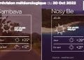 METEO du 20 octobre 2022