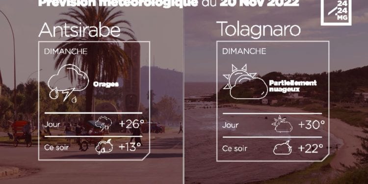 METEO du 20 novembre 2022