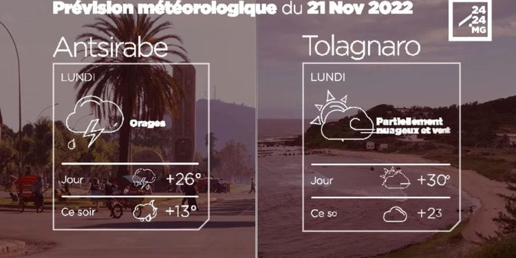 METEO du 21 novembre 2022