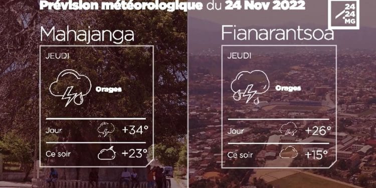 METEO du 24 novembre 2022