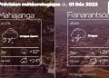 METEO du 01 décembre 2022