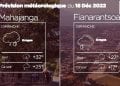 METEO du 18 décembre 2022