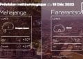 METEO du 19 décembre 2022