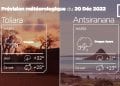 METEO du 20 décembre 2022.