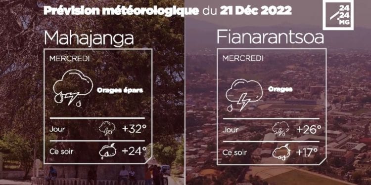 METEO du 21 décembre 2022.