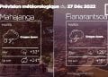 METEO du 27 décembre 2022