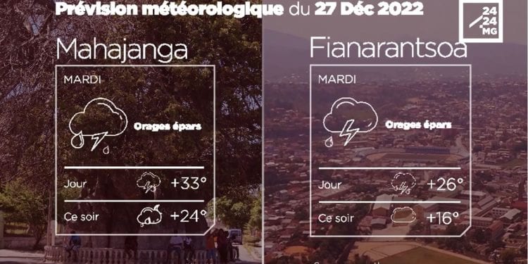 METEO du 27 décembre 2022