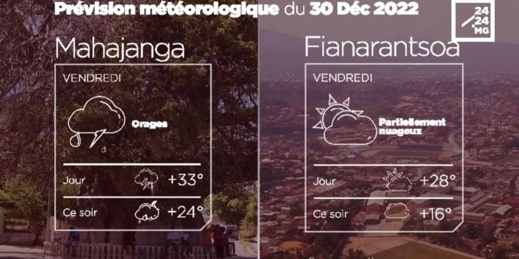 METEO du 30 décembre 2022