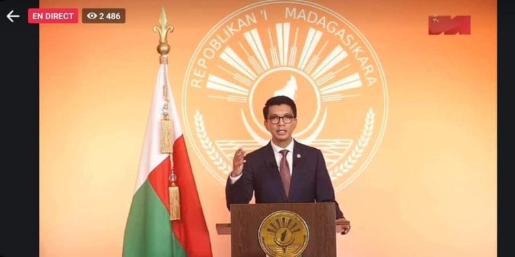 DISCOURS DE VOEUX – Andry Rajoelina appelle à la stabilité et à mettre fin aux querelles politiques. 