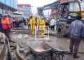 Antananarivo – Curage d&rsquo;un canal souterrain de 600 m à Andravoahangy