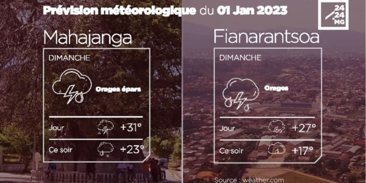 METEO du 01 janvier 2023