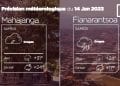 METEO du 14 janvier 2023