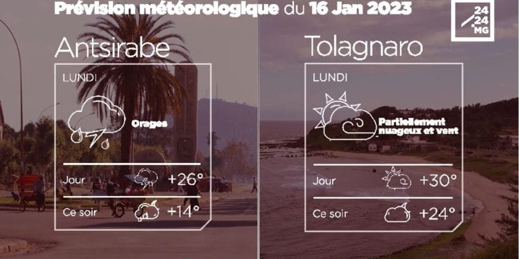 METEO du 16 janvier 2023