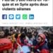 CATASTROPHES – Plus de 3 800 morts en Turquie et en Syrie à la suite de deux puissants séismes survenus lundi