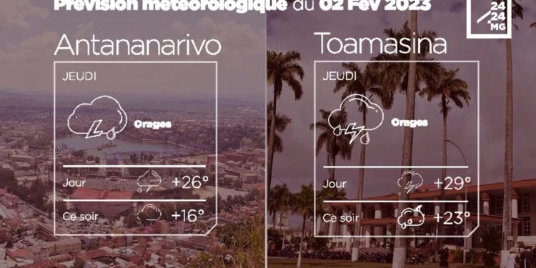 METEO du 02 février 2023