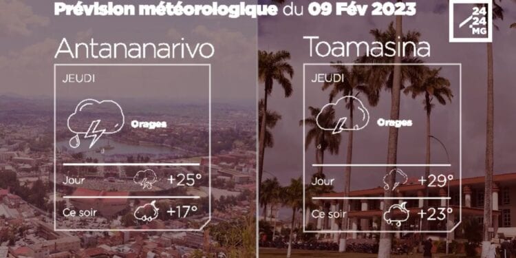 METEO du 09 février 2023