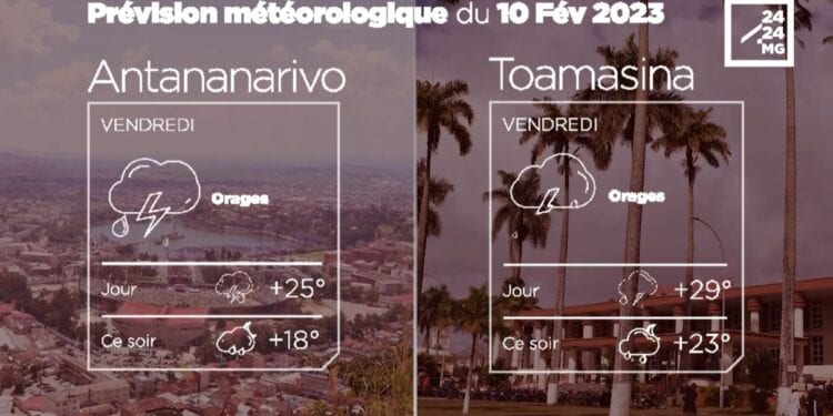 METEO du 10 février 2023