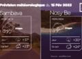 METEO du 15 février 2023