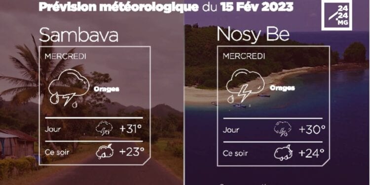 METEO du 15 février 2023