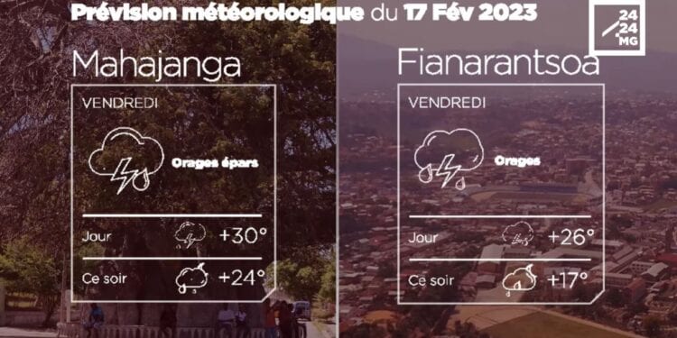 METEO du 17 février 2023