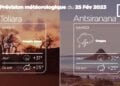 METEO du 25 février 2023