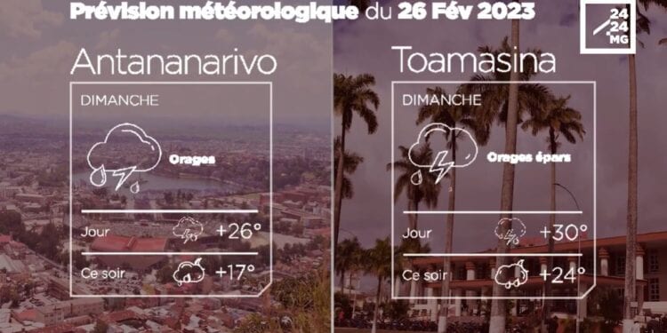 METEO du 26 février 2023