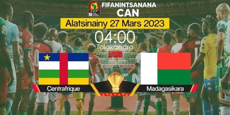 FOOTBALL – La double confrontation entre Madagascar et la Centrafrique des 23 et 27 mars sera diffusée en direct sur TVM