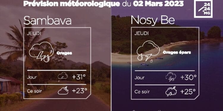 METEO du 02 mars 2023