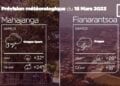 METEO du 18 mars 2023