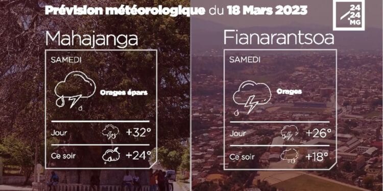 METEO du 18 mars 2023