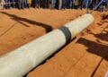 INFRASTRUCTURES – Andry Rajoelina pose officiellement la première pièce du pipeline Efaho-Ambovombe 