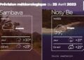 METEO du 25 Avril 2023